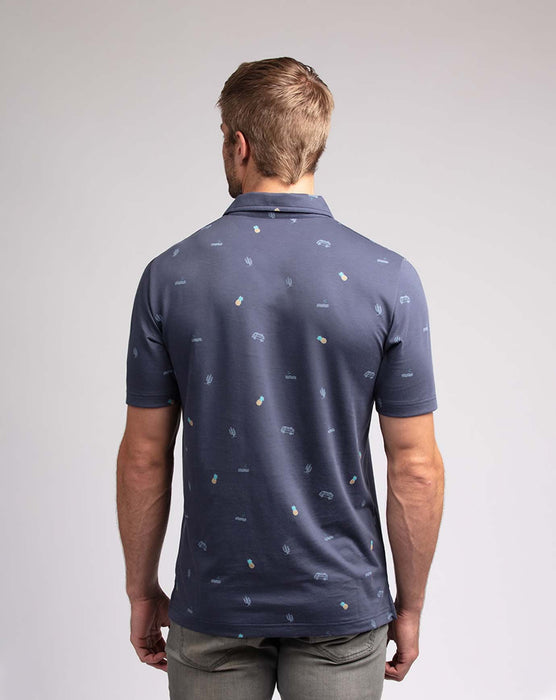 Tricou Polo Travis Mathew Happy