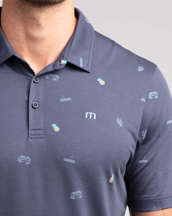 Tricou Polo Travis Mathew Happy