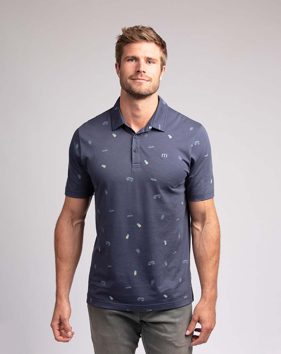 Tricou Polo Travis Mathew Happy